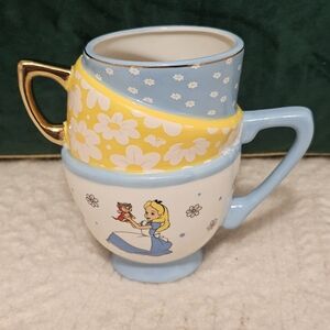 Alice in Wonderland Stacked Teacups